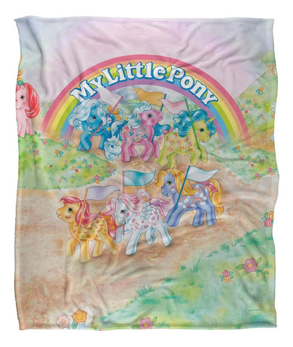 My Little Pony Retro Classic Ponies - Manta Súper Suave Con