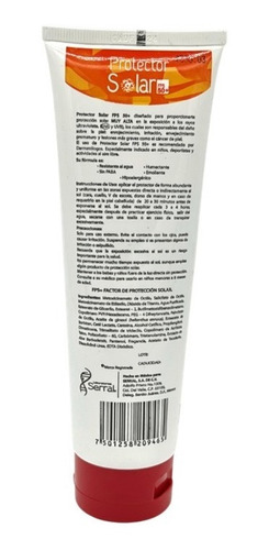 Protector Solar Facial Y Corporal 50 Fps Uva/uvb Serral 125g