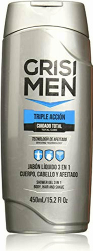 Grisi Men Shower Gel Triple Acción 450ml