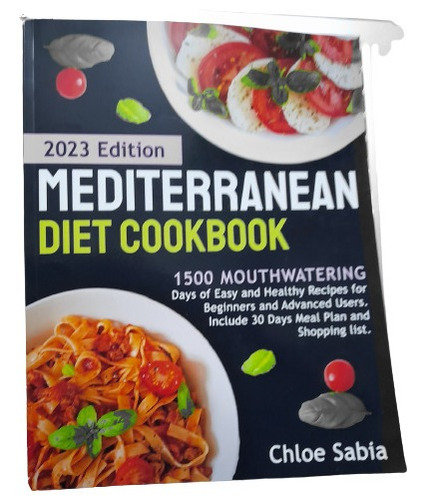 Libro En Inglés Mediterranean Diet Cookbook Edition 2023