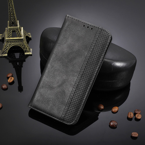Funda Para Tecno Camon 40 Pro Adsorbible Cuero Vaina+mica