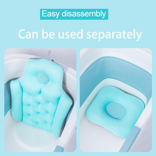 Almohada De Baño Soporte Para La Espalda Y El Cuello Cojín