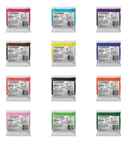 Pasta Para Cubrir Torta Ballina 500g Americana Color Color Amarillo