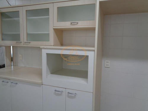 Apartamento Com 4 Dormitório(s) Localizado(a) No Bairro Aparecida Em Santos / Santos - 5821