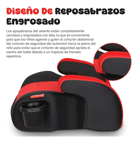Autoasientos Autoasiento Para Bebes Con Portavasos 3-12 Años