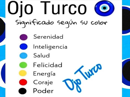 Imagen 2 de 2 de Pulsera Ojitos De Colores, Ojo Turco, 4 Baños De Oro 18 K