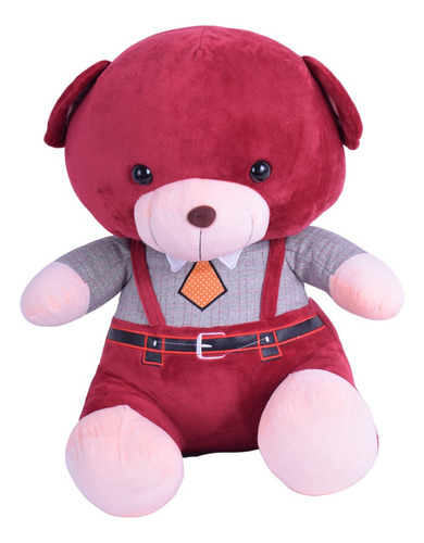 Peluche De Oso Con Tiradores  55cm 3 Colores