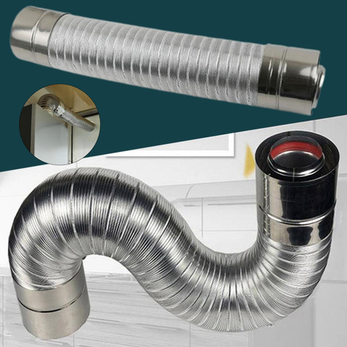 Calentador De Agua Con Chimenea En Forma De Codo, Escape Ext