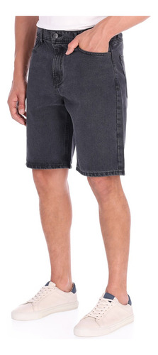 Short Bermuda Holstone Para Hombre De Mezclilla Slim