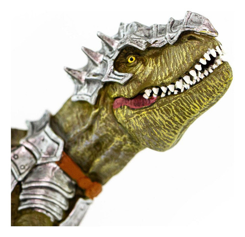 Figura T-rex Armadura Blindada Muñeco Safari Colección Tx