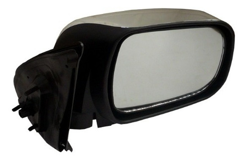 Retrovisor Manual Derecho / Cromo Para Hilux (06' Al 12') 