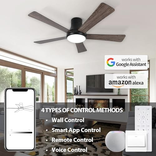 Ventilador De Techo De 52 PuLG Con Luz Ventilador De Techo N