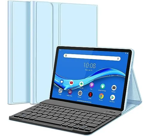 Funda De Teclado Para Lenovo Tab M10 Fhd Plus 10.3 Tb-xf