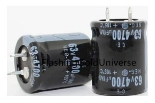 Imagem 4 de 6 de Capacitor Eletrolítico Snap 4700uf 63v 105º