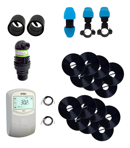 Aquecedor Solar Piscina 14 Placas 56m3 Com Comando