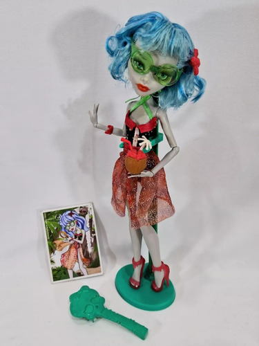 Boneca Ghoulia Yelps Skull Shores Praia Ilha Da Caveira 01 (Usado)