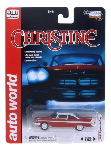 Auto World 1:64 1958 Plymouth Fury - Christine Awss6401