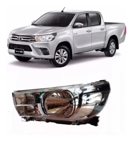 Optica Izquierda Hilux Dx 2016-2017-2018-2019-2020 Marca Tyc