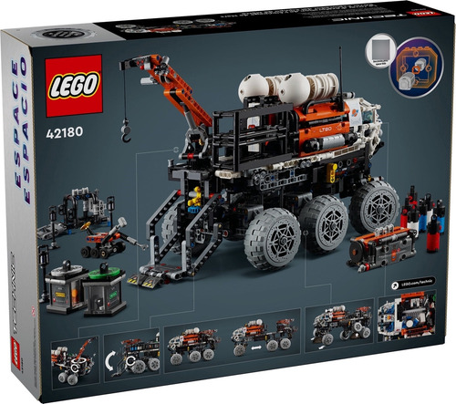 Lego Technic 42180 Róver Explorador Del Equipo De Marte