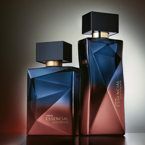 Imagem 3 de 4 de Kit 2 Deo Parfum Essencial Oud Pimenta Feminino Perfume