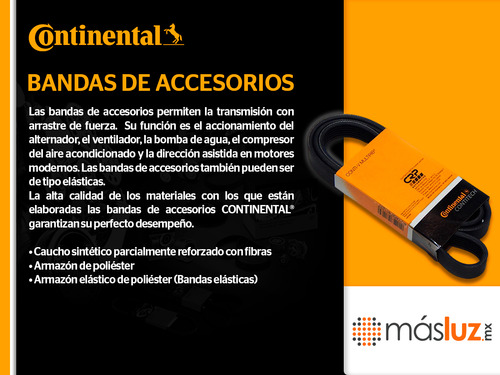 Banda 906 Mm Acc Z3 Bmw L6 2.5l 99/00 Continental A/a