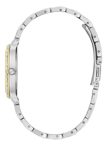 Adivina El Reloj De 34 Mm De Las Mujeres - Dos Tonos Yk1ns