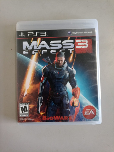 Mass Effect 3 Ps3 Original - Mídia Física ( Usado )