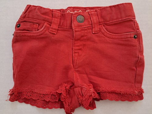 Shorts Bebe Niña Importado Talla 12 Meses 1 Año