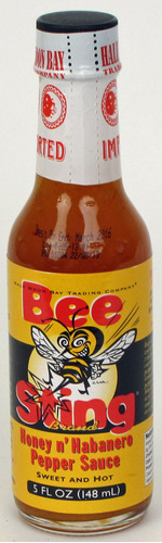 Bee Sting Honey N' Habanero Salsa Picante, 5 Onzas Liquidas