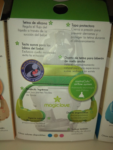 Imagen 3 de 5 de Tetero Y Vaso Entrenamiento, 3 Etapas Magic Love 5 Oz