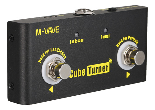 Page Urner Pedal Cube Turner M-vave Partitura De Page Turner