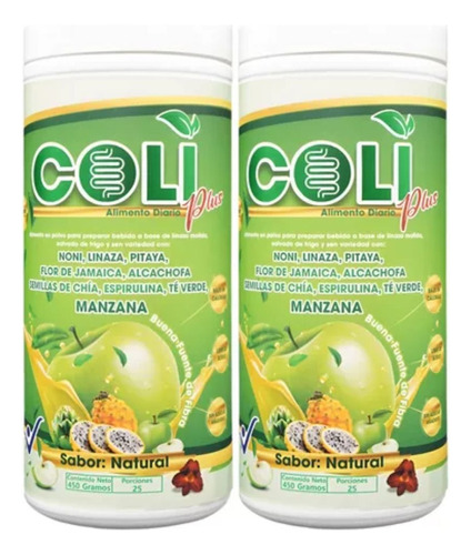 2 Coli Plus Estreñimiento 450gr