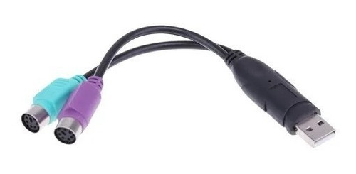 Cable Adaptador Usb A Ps2 Convertidor Teclado/mouse/pc