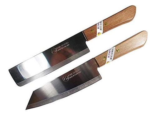Kiwi 171,172 Set De 2 Cuchillos De Chef Para Carne