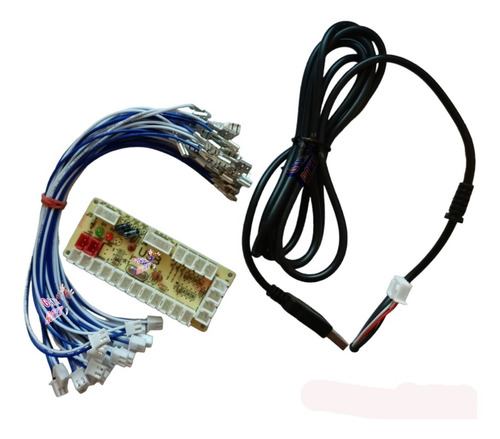 Pulsador Interface Codificador Encoder Arcade Usb 1 Player