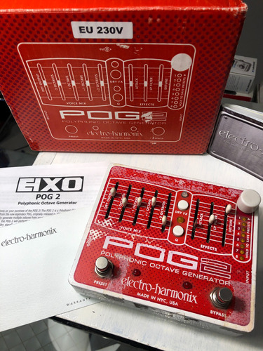Electro-harmonix Pog 2 - Polyphonic Octave Generator Pedal