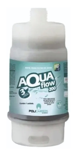 O Melhor Filtro Refil Aquaflow 200- Policarbon