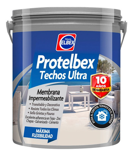 Protelbex Membrana Liquida Con Poliuretano 20k Elbex