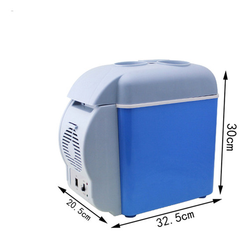 Enfriador Y Calentador De Nevera De 12 V Y 7,5 L (azul)