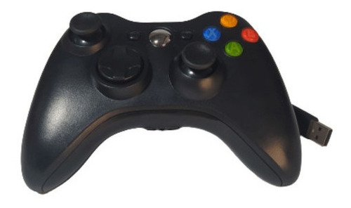 Controle Para Xbox 360 Com Fio E Adaptador P/ Fone De Ouvido