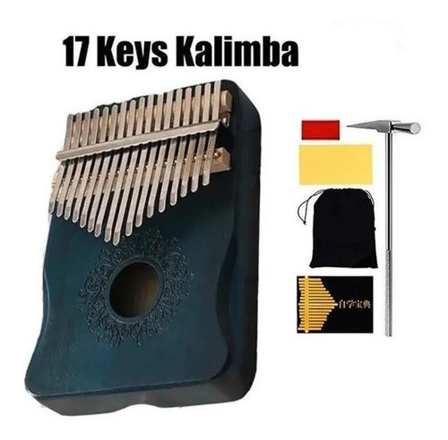 Gecko K17m Piano De Pulgar Kalimba 17 Teclas Mbira Caoba