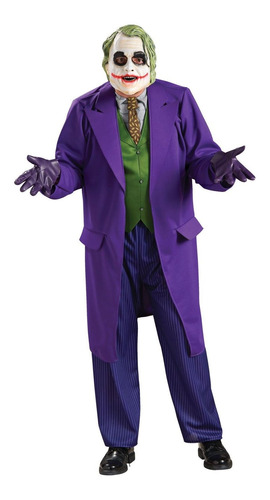 Disfraz De Rubie's Batman The Dark Knight Joker Deluxe, Púrp