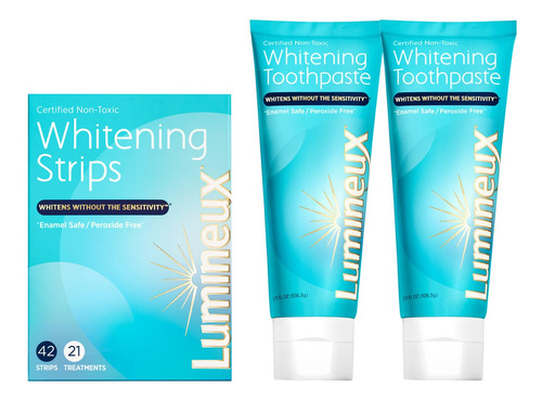 Lumineux Whitening Duo Set - Sin Peroxido - Esmalte Seguro P