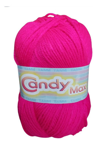 Estambre Candy Max Tamm Madeja De 200 Grs Crochet Color Frambuesa