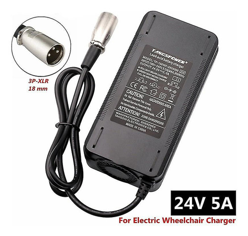 Carregador De Bateria De Chumbo-ácido 24v 5a Para Eletricida