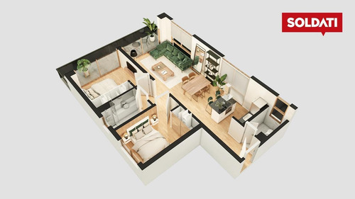 Imagen 2 de 12 de Barrancas De Belgrano - Excelente 3 Ambientes Todo Externo!!