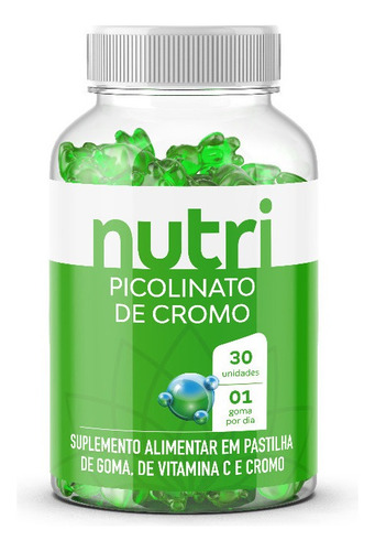 Suplemento Picolinato De Cromo + Vit C