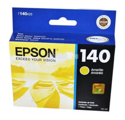 Cartridge Epson 140 Amarillo Original