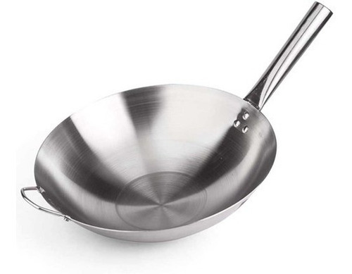 Sarten Wok Acero De 34cm