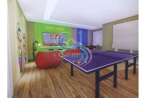 Imagem 2 de 15 de Apartamento 1 Dormitório Em Praia Grande - Vila Caiçara - V2220
